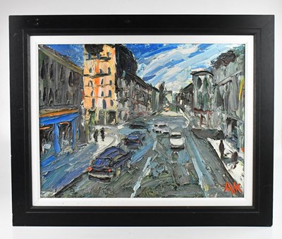 Lot 171 - ALAN KNIGHT (born 1949); oil on board,...