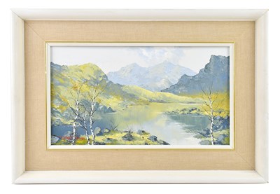 Lot 158 - CHARLES WYATT WARREN (1908-1993); oil on board,...