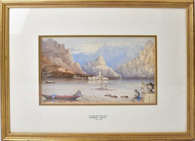 Lot 405 - SAMUEL PROUT (1783-1852); watercolour, 'On...