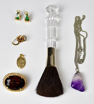 Lot 882 - A group of costume jewellery, comprising a...