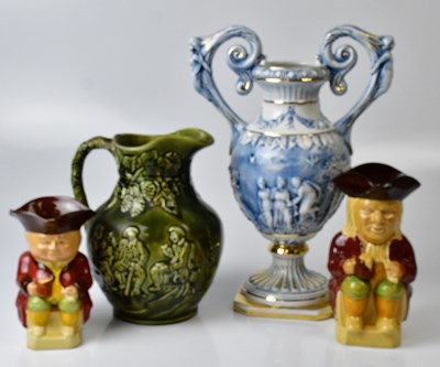 Lot 178 - A collection of ceramics, including character...