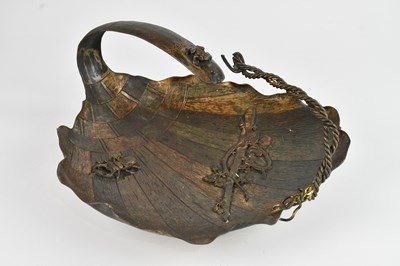 Lot 2313 - AUGUSTINE KANE; a French bronze dish decorated...