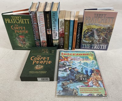 Lot 381 - TERRY PRATCHETT; a collection of books by the...