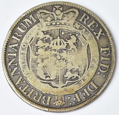 Lot 612 - A George III silver half-crown, 1819, approx....