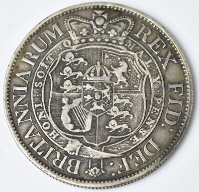 Lot 611 - A George III silver half-crown, 1819, approx....