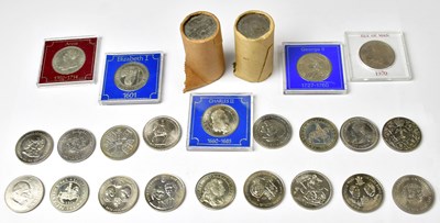 Lot 661 - A quantity of cupronickel commemorative coins,...