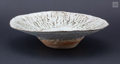 Lot 60 - BETTY BLANDINO (1927-2011); a stoneware dish...