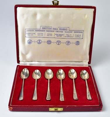 Lot 544 - ROBERTS & BELK; a cased set of six 'British...