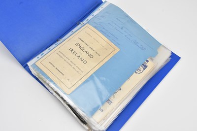 Lot 767 - A collection of football programmes,...