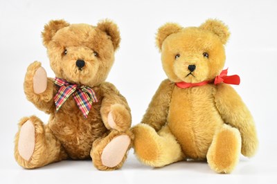 Lot 1639 - HERMANN TEDDY; two bears, one wind-up musical...