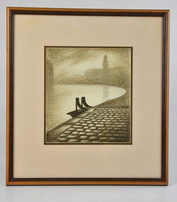 Lot 99 - TREVOR GRIMSHAW (1947-2001); pencil and...
