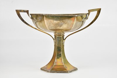 Lot 88 - WALKER & HALL; a George VI hallmarked silver...