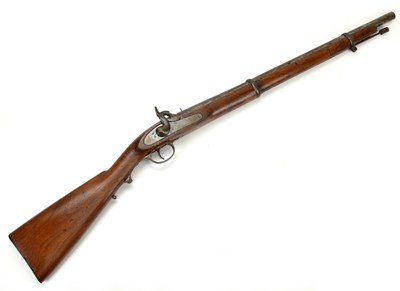 Lot 1121 - An 1844 percussion cap carbine musket, the...