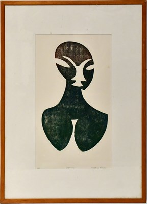 Lot 423 - MARTIN RISER (20th century); a lithograph,...