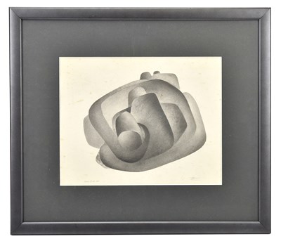 Lot 51 - TREVOR GRIMSHAW (1947-2001); pencil, ‘Stone...