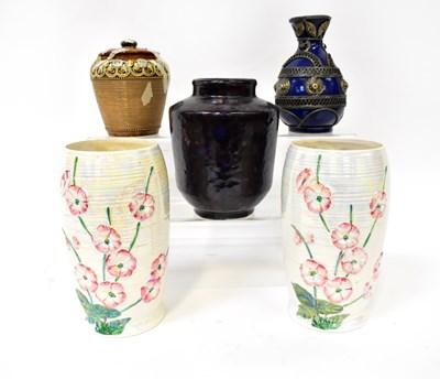 Lot 649 - An early 20th century Ravenscourt baluster...