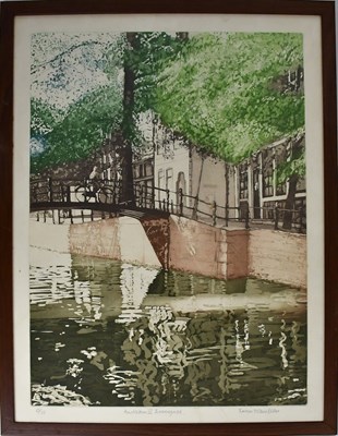 Lot 432 - GRAHAM EVERNDEN (born 1947); an aquatint,...