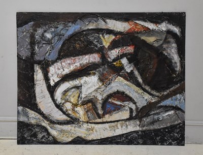 Lot 148 - MARY GASKELL (MAJOR); large collage on board,...
