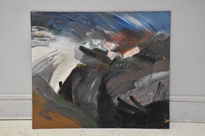 Lot 125 - MARY GASKELL (MAJOR); oil on board, abstract,...
