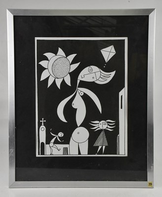 Lot 42 - KATHLEEN MAJOR (20th century); print, abstract...