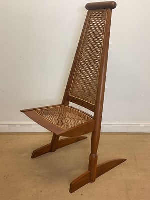 Lot 625 - A sculptural chair constructed from woven...