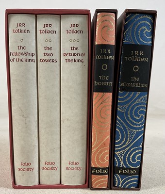 Lot 393 - FOLIO SOCIETY; J R R Tolkien, The Lord of the...