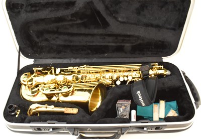 Lot 462 - ELKHART; a Series II alto saxophone, serial no....
