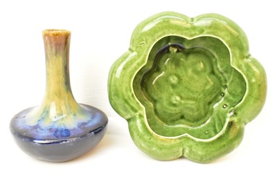 Lot 170 - Two items of Linthorpe style pottery...