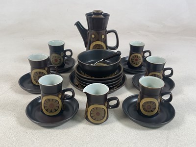 Lot 255 - GILL PEMBERTON FOR DENBY; an 'Arabesque'...