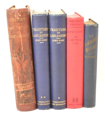 Lot 501 - Four books of local interest to Lancashire,...