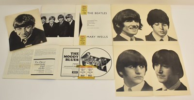 Lot 346 - THE BEATLES; two concert programmes, each with...
