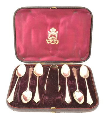 Lot 1253 - JAMES DEAKIN & SONS; a Victorian set of six...