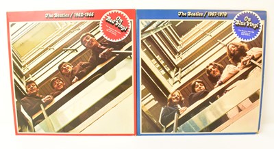Lot 339 - THE BEATLES; a 1962-1966 'Red Album' and a...
