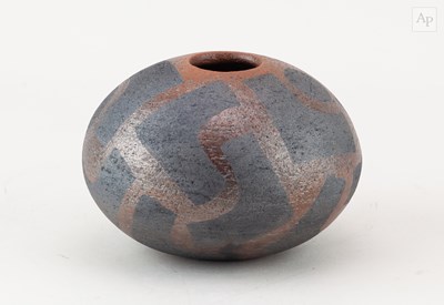 Lot 641 - SUE HANNA (born 1963); a small oval burnished...