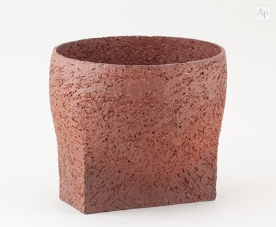 Lot 40 - ASHRAF HANNA (born 1967); a terracotta vessel...