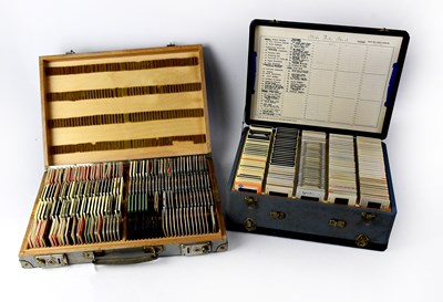 Lot 578 - Three vintage cases containing a large...