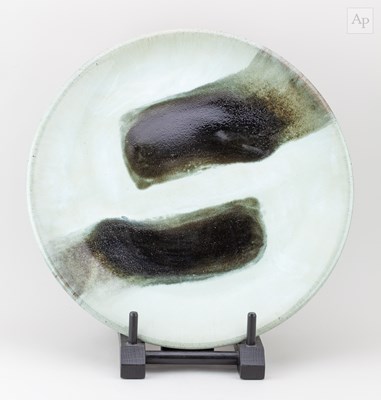 Lot 261 - JAMES HAKE (born 1979); a stoneware charger...