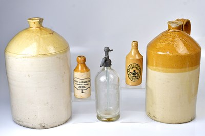Lot 176 - A quantity of salt-glazed pottery,...