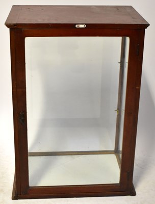 Lot 69 - An early 20th century small mahogany counter...