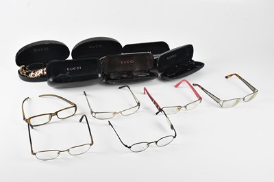Lot 1241 - GUCCI; twelve pairs of prescription glasses...