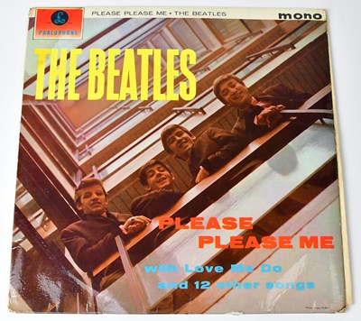 Lot 359 - THE BEATLES; a 'Please Please Me' vinyl LP on...