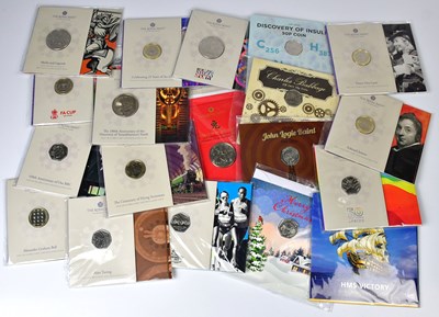 Lot 641 - ROYAL MINT; various carded and encapsulated...