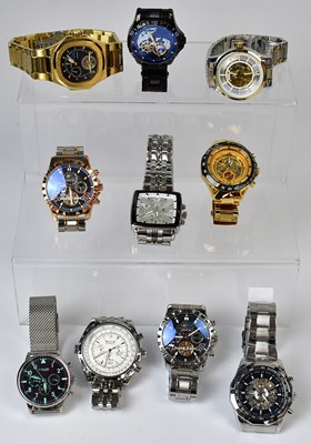 Lot 935 - A collection of ten gentlemen's modern...