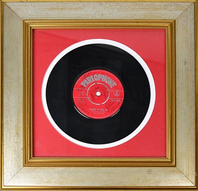 Lot 358 - THE BEATLES; a 'Please Please Me' vinyl single...