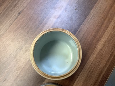 Lot 262 - A 19th century Chinese blue and white lidded...