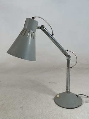 Lot 613 - PIFCO; a mid 20th century desk lamp with...