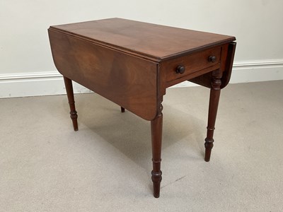 Lot 1134 - An early 19th century mahogany Pembroke table,...