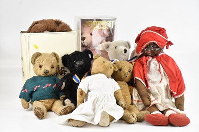 Lot 1625 - A collection of teddy bears including examples...