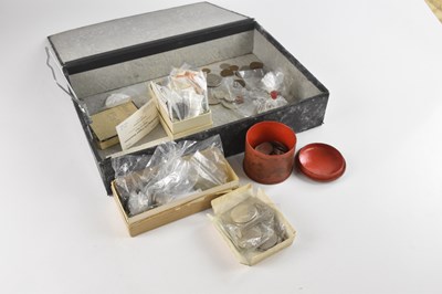 Lot 630 - A small collection of British and world coins...