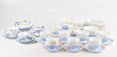 Lot 1550 - GRAFTON; a part tea service and a part Foley...